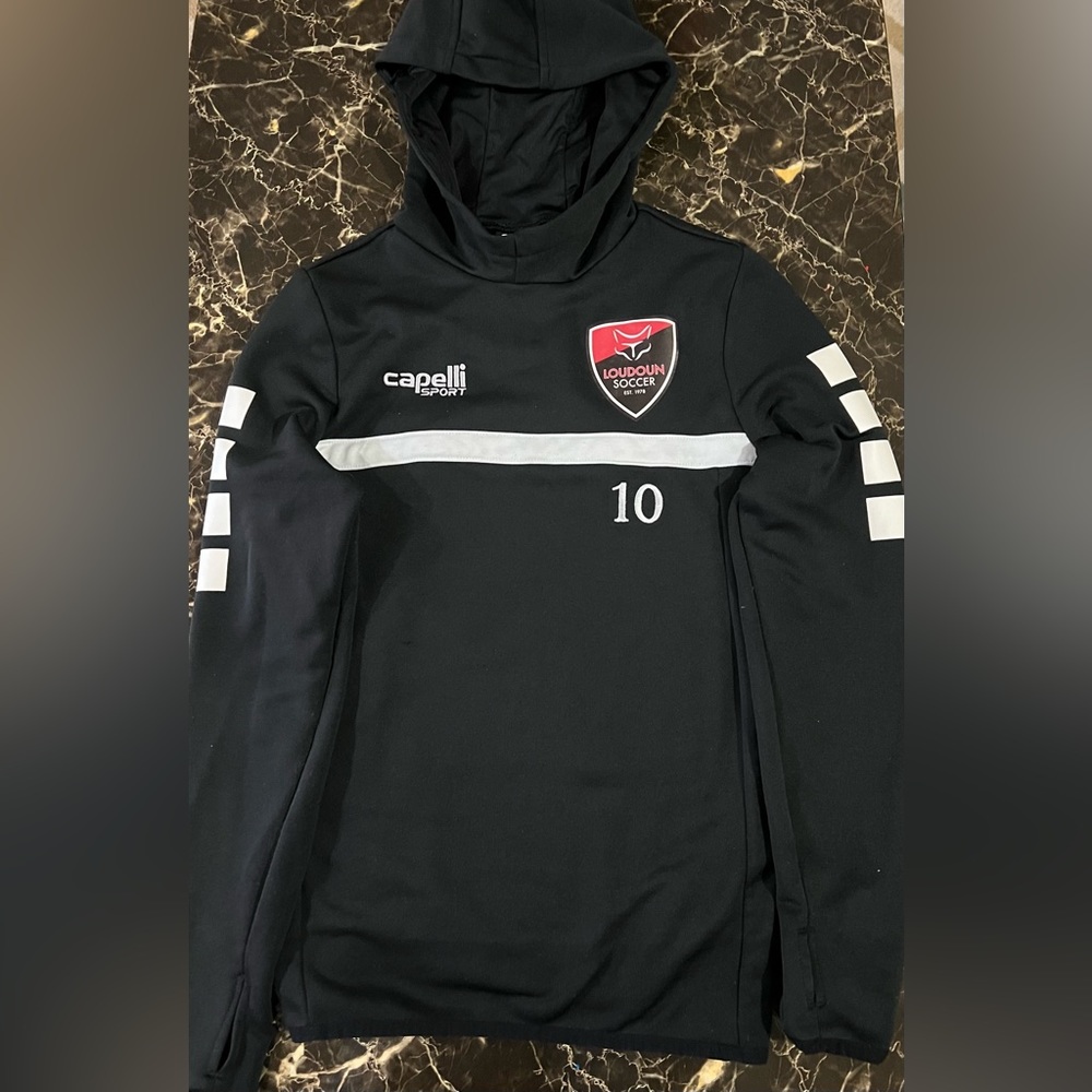Boys hoodie excellent condition.Size large 14/16